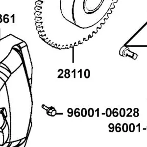 28110-KKA7-900 GEAR COMP STARTING DRIVEN — diagram cutout