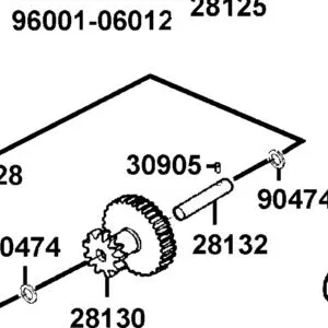 30905-2F16-001 KNOCK PIN 3*5.2 — diagram cutout
