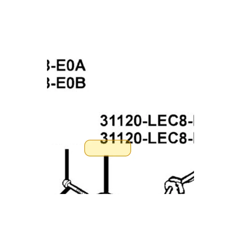 31120-LEC8-E0B STATOR COMP (D406) — diagram cutout