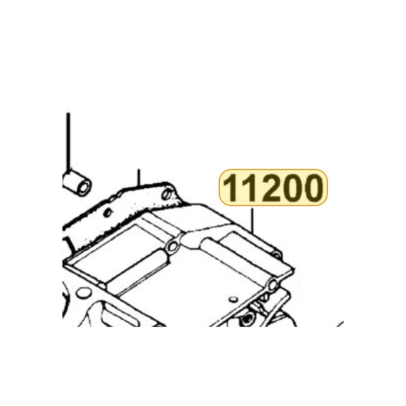 11200-LBE8-305-MLA CRANK CASE SET LEFT — diagram cutout