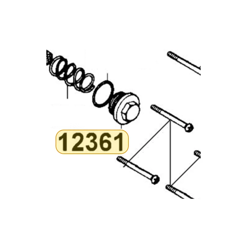 12361-LBE8-900 HOLE CAP TAPPET ADJUSTING — diagram cutout