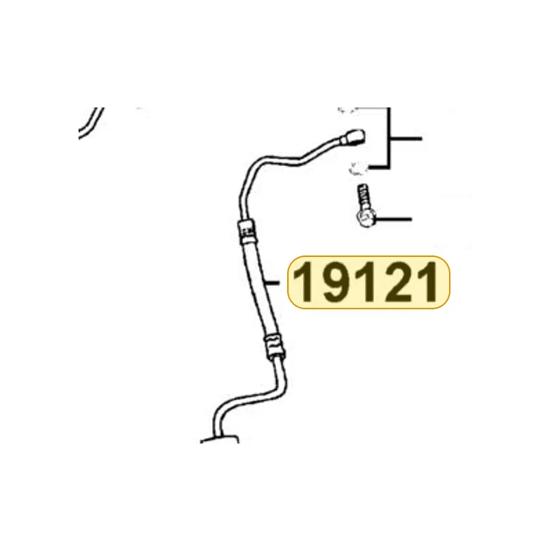 19121-LEC8-E00 HOSE ASSY OIL COOLER INLET — diagram cutout