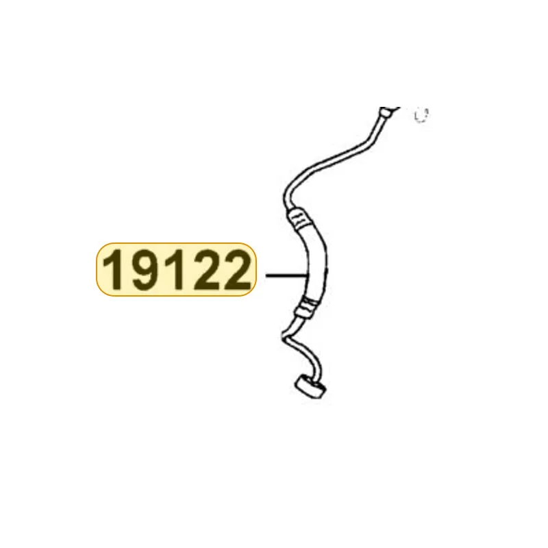 19122-LEC8-E00 HOSE ASSY OIL COOLER OUTLET — diagram cutout