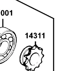 14311-KEC8-900 SPROCKET TIMING — diagram cutout