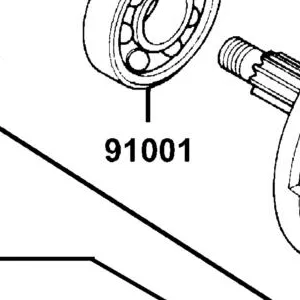 91001-KEC8-900 BRG BALL RADIAL 63/28JR2 — diagram cutout