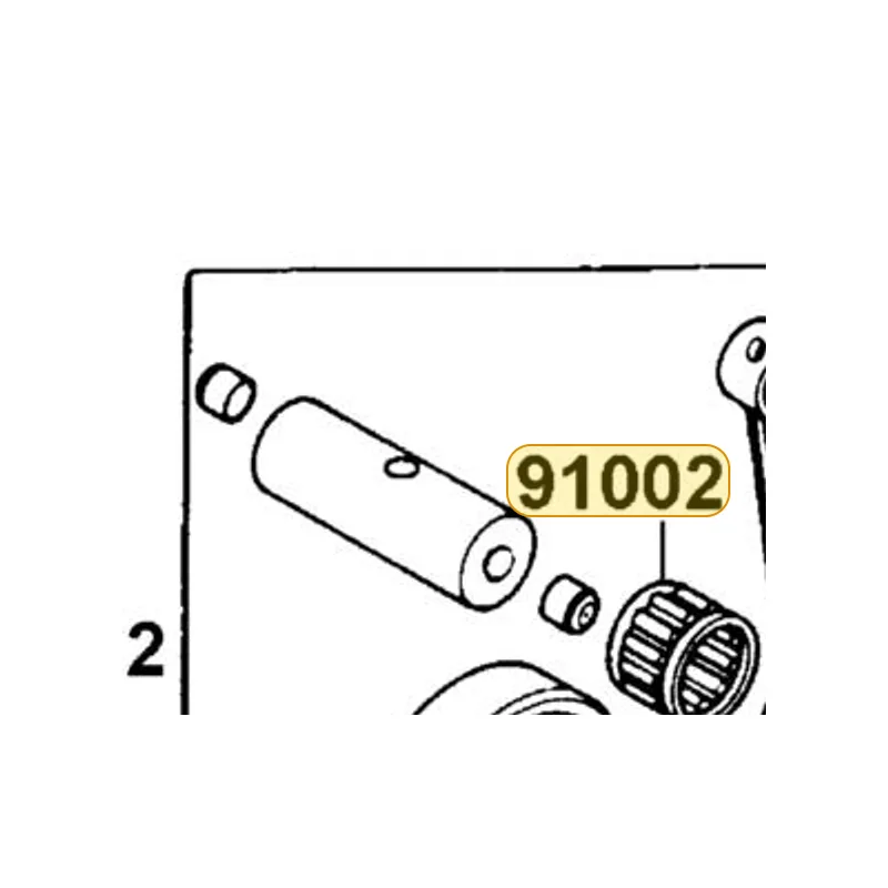 91002-4L40-004 BEARING CON-ROD — diagram cutout