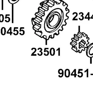 23501-KKA8-900 MAIN SHAFT FIFTH 26T — diagram cutout
