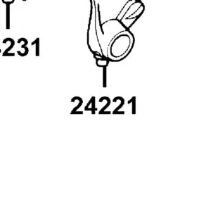 24221-3E55-002 FORK LEFT GEAR SHIFT — diagram cutout
