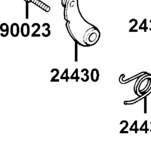24430-3D24-001 STOPPER COMP GEAR SHIFT DRUM — diagram cutout