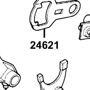 24621-1G07-761 PLATE GEAR SHIFT — diagram cutout
