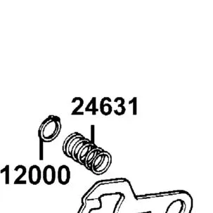 24631-1G07-001 SPRING GEAR SHIFT PLATE — diagram cutout