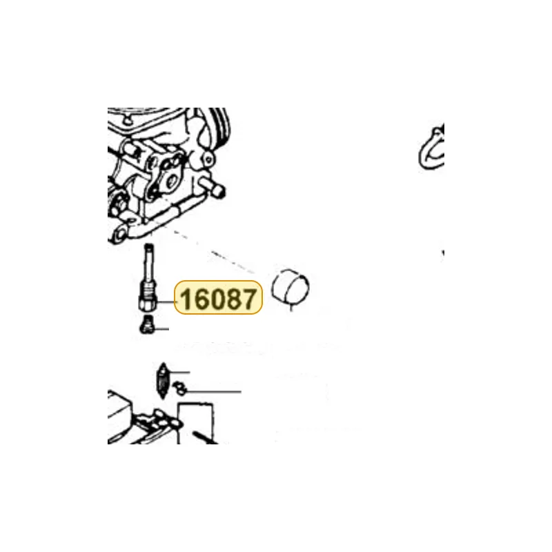 16087-LGA3-900 TUBE EMULSION (NEEDLE JET HOLDER) — diagram cutout