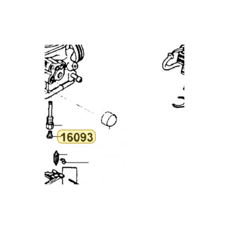 16093-KEC3-900-100 JET MAIN #100 — diagram cutout