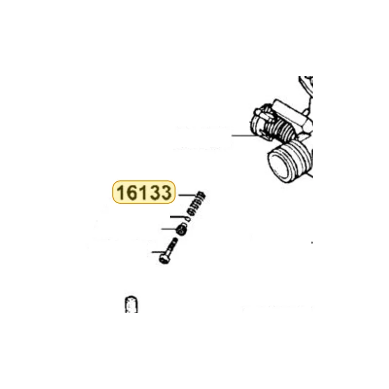 16133-LEC8-E00 SPRING THROTTLE ADJUST SCREW — diagram cutout