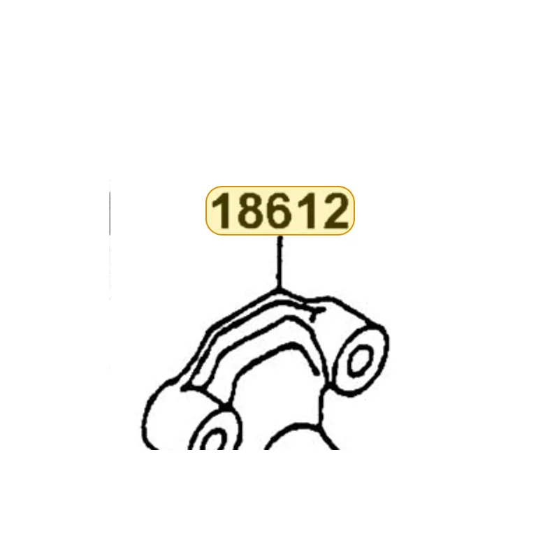 18612-LBE8-900 COVER REED VALVE — diagram cutout