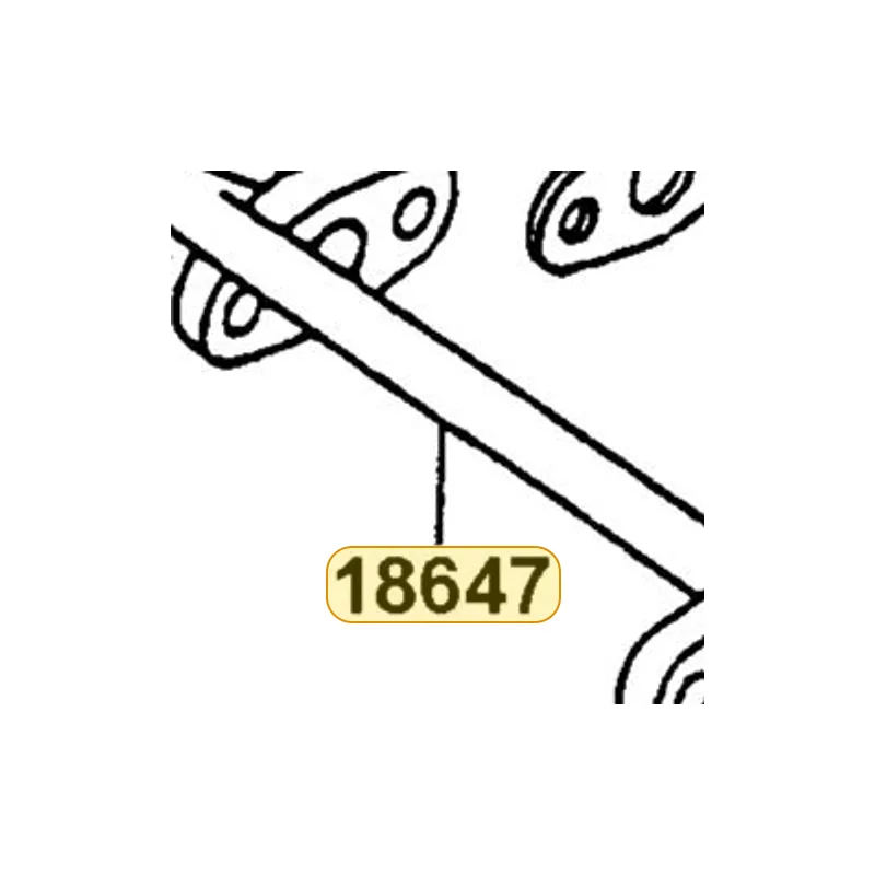18647-LBE8-900 PIPE COMP AIR — diagram cutout