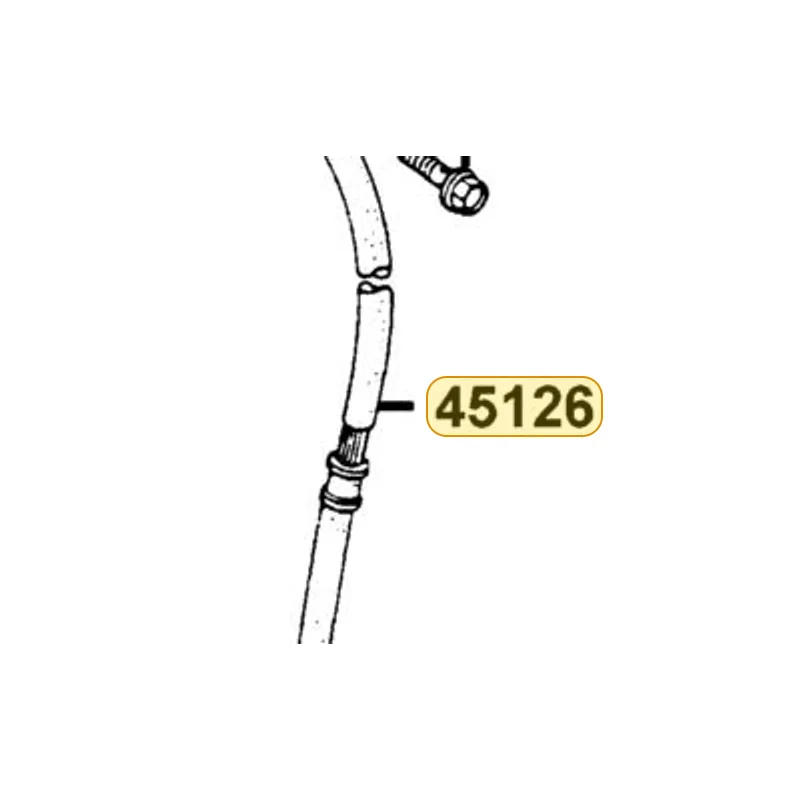45126-LEC8-E00 HOSE ASSY FR BRK — diagram cutout