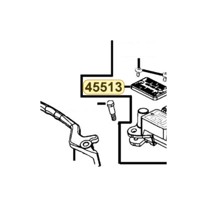 45513-LEC8-E00 CAP M/C — diagram cutout