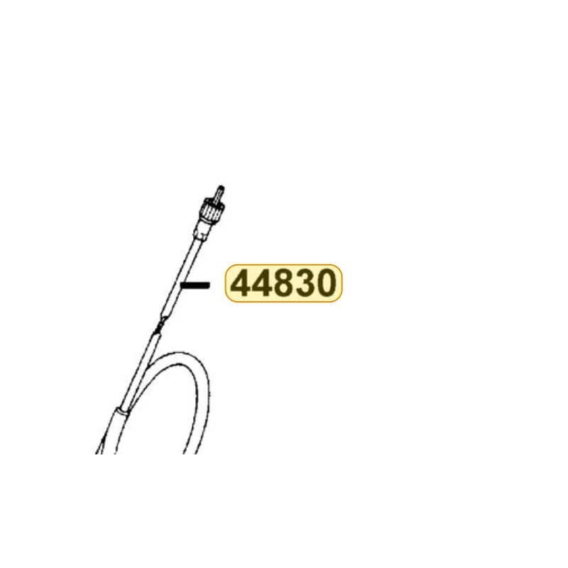44830-KKA8-900 CABLE ASSY SPEEDOMETER — diagram cutout