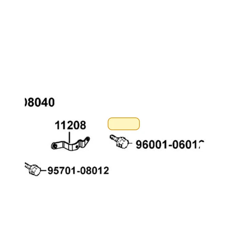 11208-LBC9-900 STAY RR TIRE FENDER — diagram cutout