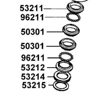 50301-0A41-011 RACE STEERING BALL — diagram cutout
