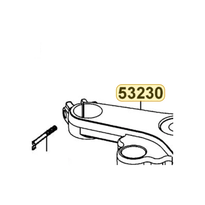 53230-LEC8-E00 BRIDGE FORK TOP — diagram cutout