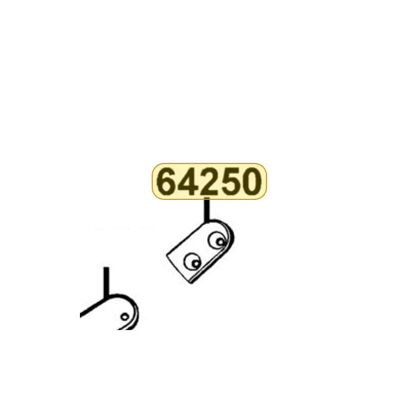 64250-LEC8-E00 RUBBER MIRROR R BACK — diagram cutout