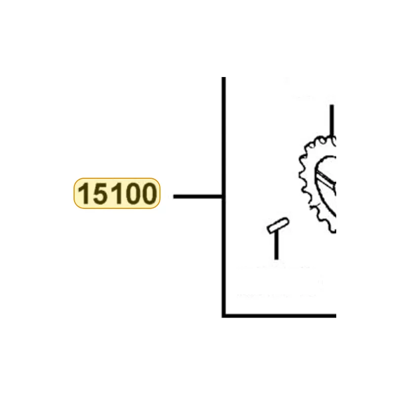 15100-LDC5-900 PUMP ASSY OIL — diagram cutout