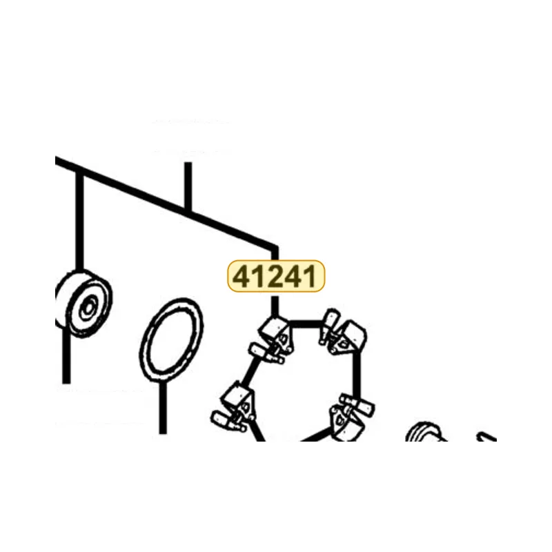 41241-KED9-900 DAMPER RR WHEEL — diagram cutout