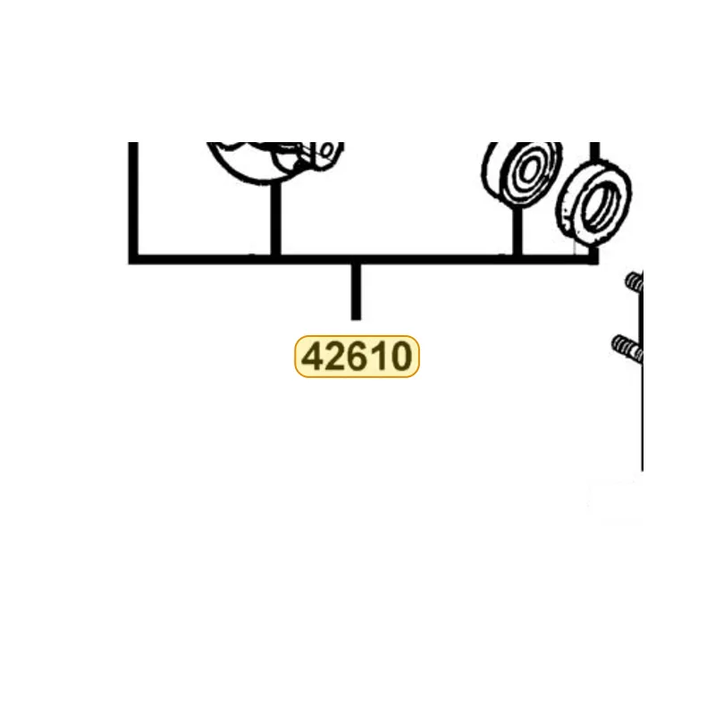 42610-KED9-305 FLANGE SET FINAL DRIVEN — diagram cutout