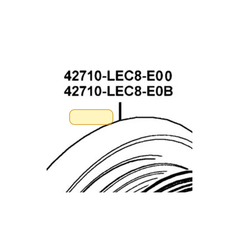 42710-LEC8-E00 TIRE ASSY RR 140/70-17 66P /CHENG SHIN — diagram cutout