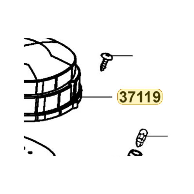37119-LGE3-900 LENS — diagram cutout