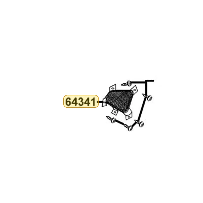64341-LEC8-E00-M2S GRILLE L COWL — diagram cutout