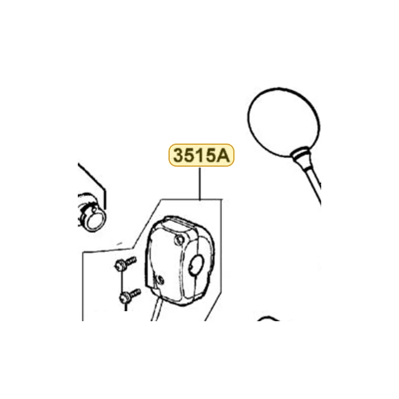 3515A-LGE3-M30 SW ASSY RH HANDLE COMP — diagram cutout