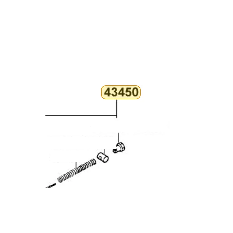 43450-LGF3-E90 CABLE COMP RR BRK — diagram cutout