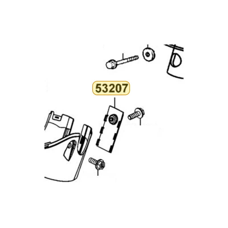 53207-LGE3-900-HKP COVER LOW B HANDLE — diagram cutout