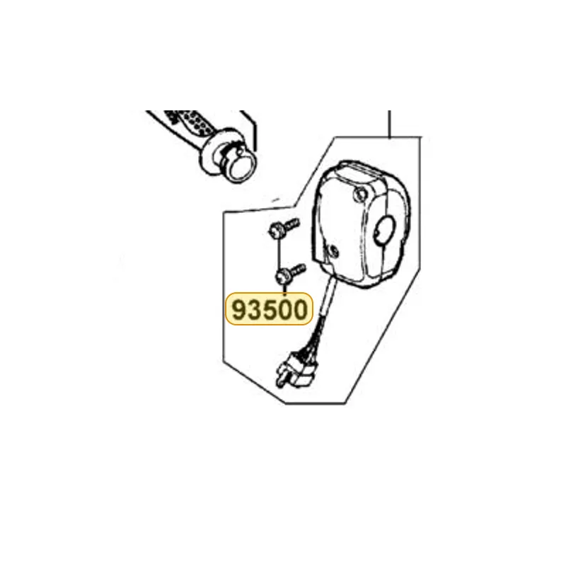 93500-LBC6-900 SCREW TAPPING 5X25L — diagram cutout