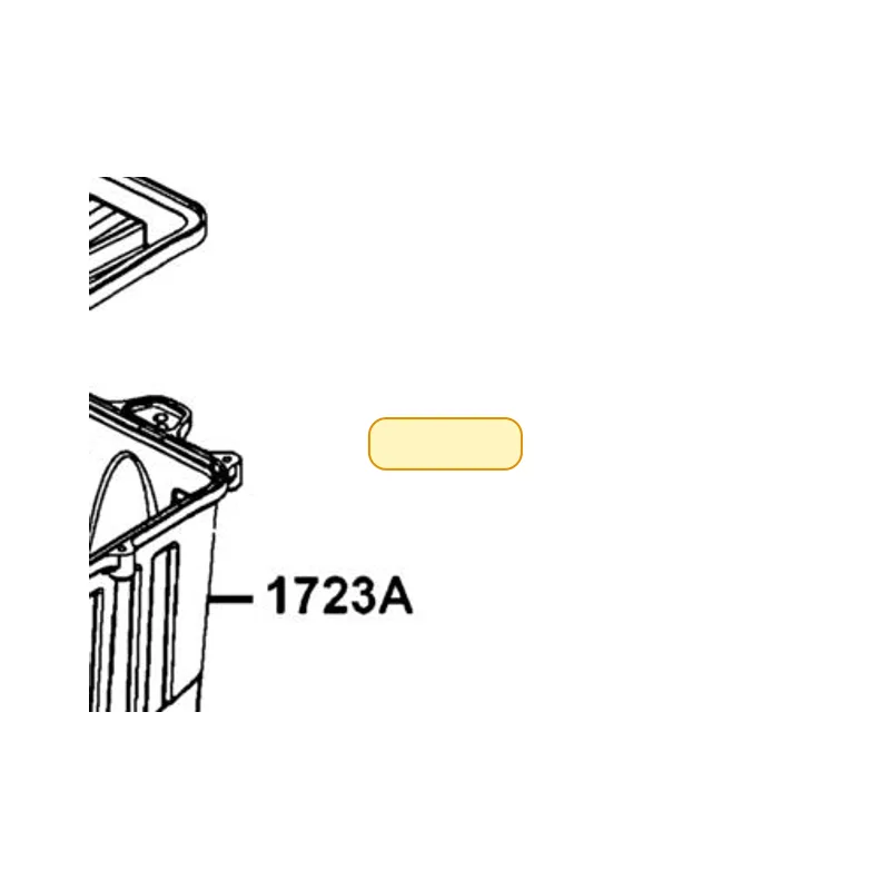 1723A-LGA3-900 CASE ASSY AIR/C — diagram cutout