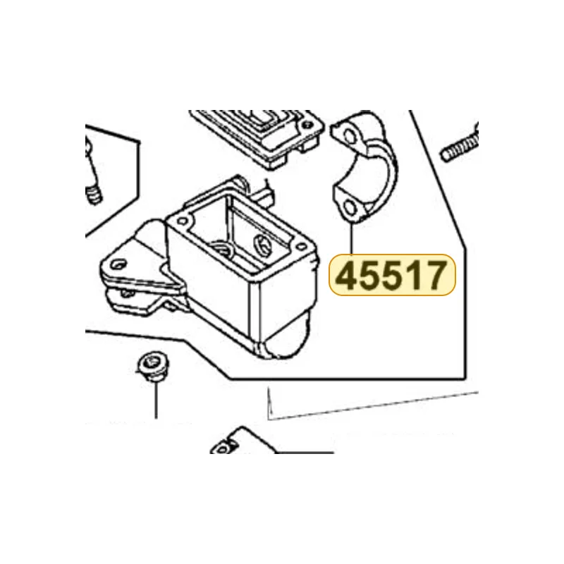 45517-KKAK-900 HOLDER M/C — diagram cutout