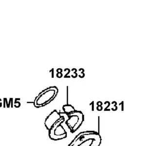 18233-3L30-001 COLLAR EXHAUST PIPE JOINT — diagram cutout