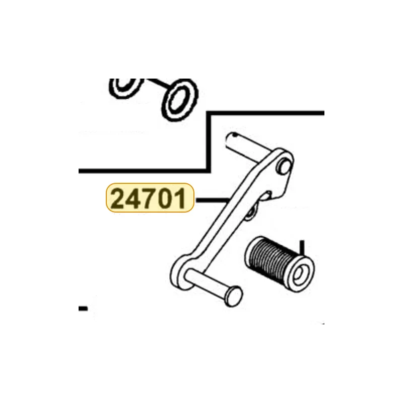 24701-LEC8-E00 PEDAL COMP GEAR CHANGER — diagram cutout