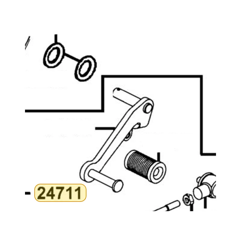 24711-LGA3-900 ARM GEAR CHANGER — diagram cutout