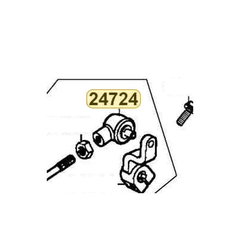 24724-4B22-000 COVER DUST — diagram cutout