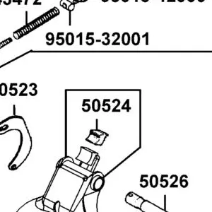 50524-3G97-001 RUB STAND STOPPER — diagram cutout