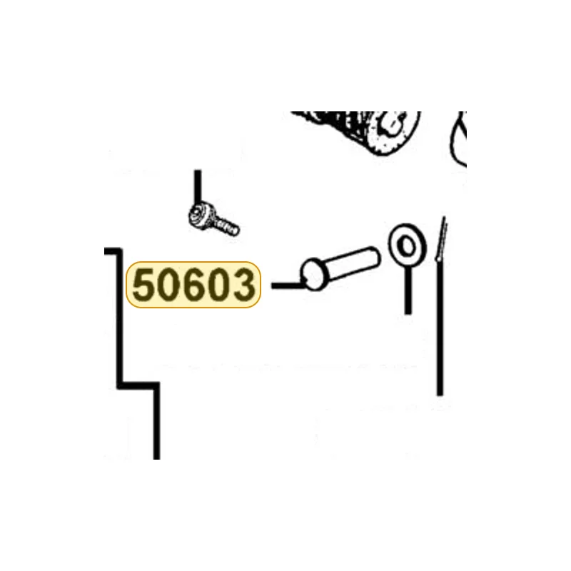 50603-LEC8-E00 PIN M. STEP BAR JOINT — diagram cutout