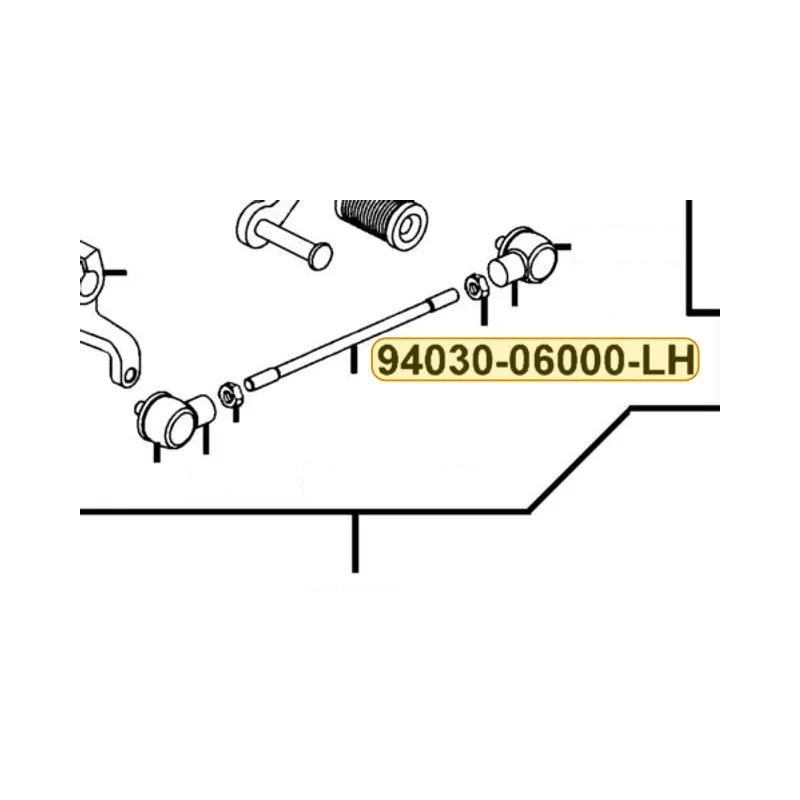94030-06000-LH NUT HEX 6MM — diagram cutout