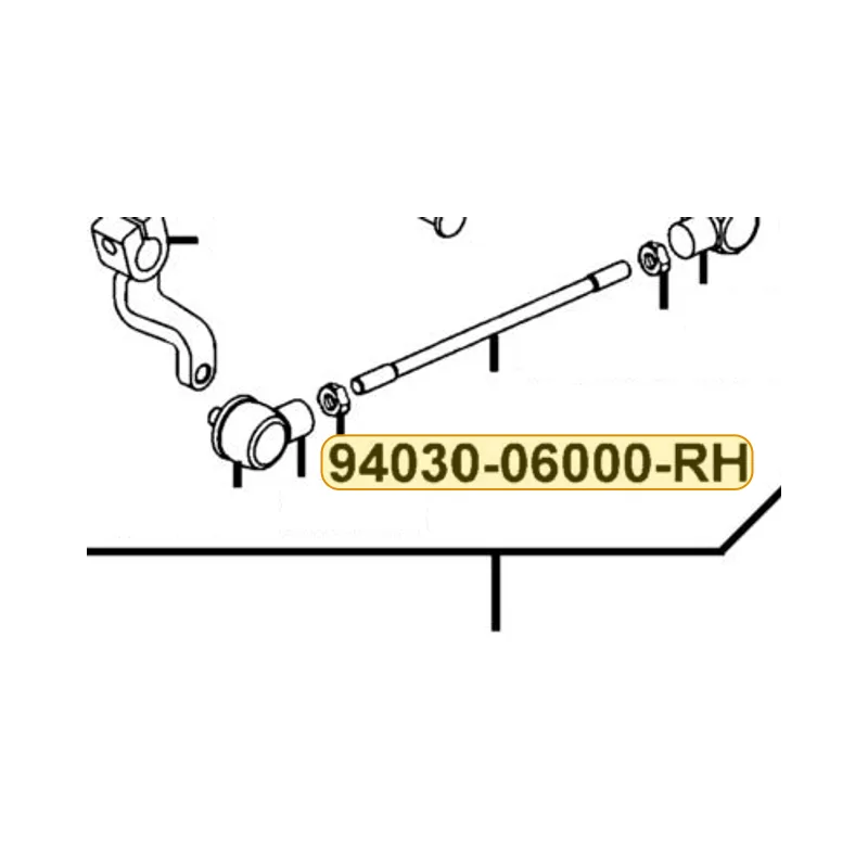 94030-06000-RH NUT HEX 6MM — diagram cutout