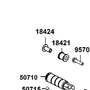 18424-LBE8-900 COLLAR MUFF MOUNT — diagram cutout