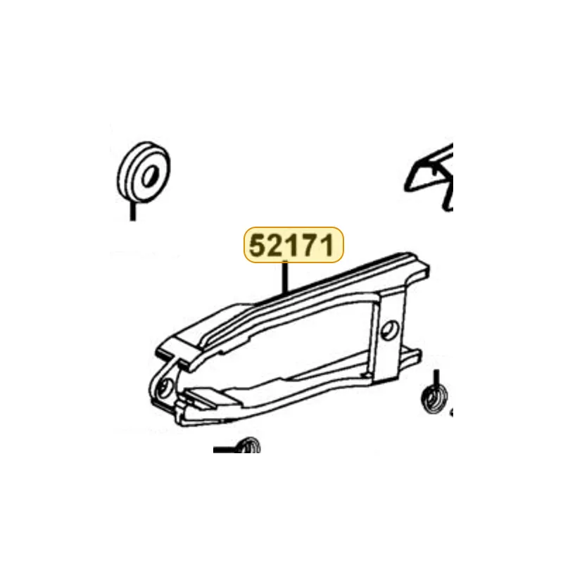 52171-LEC8-E00 SLIDER CHAIN — diagram cutout