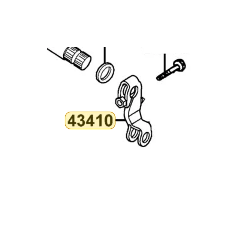43410-LDA2-900 ARM COMP RR BRAKE — diagram cutout